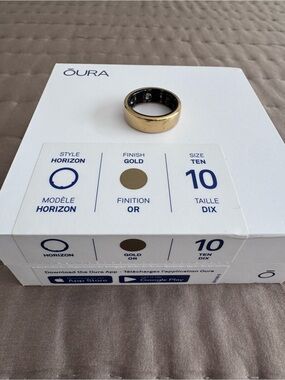 Oura Ring Gen 3 Horizon in Gold